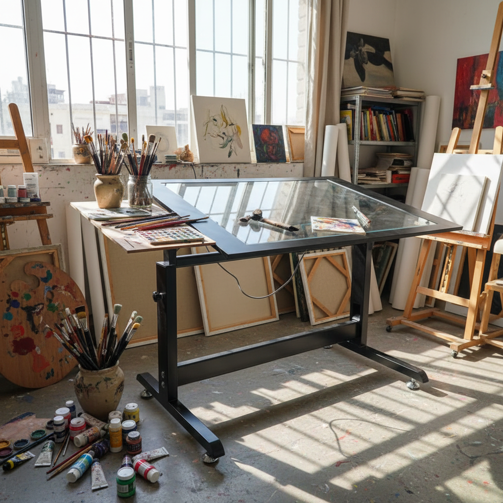 ترابيزة رسم في المرسم