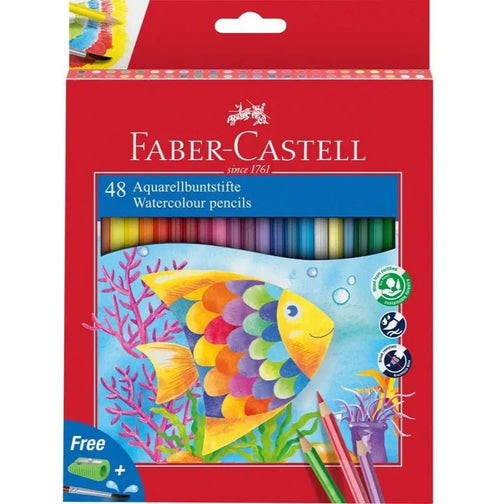 Faber-Castell 48 Watercolor Pencils - Isarttools