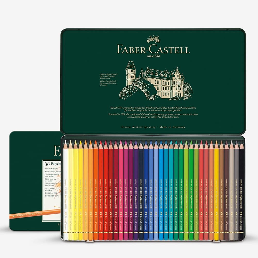 Faber-Castell Polychromos 36 Color Pencils - Isarttools