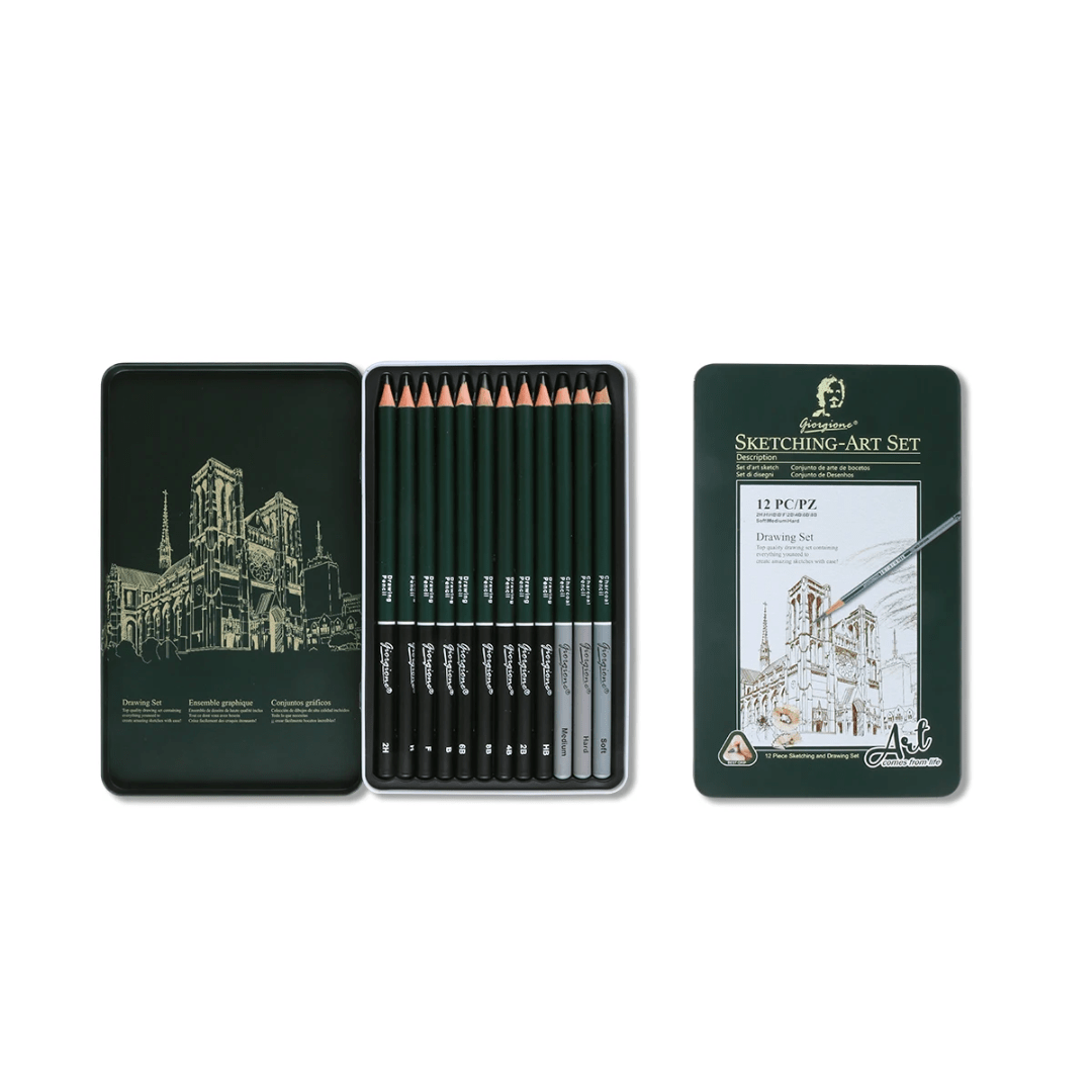 Giorgione 12 sketching set - Isarttools
