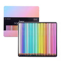 Marco Square Section Color Pencils, 24 Pastel Colors - Isarttools