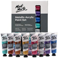Mont Marte 8 Metallic Acrylic 36 ml - Isarttools