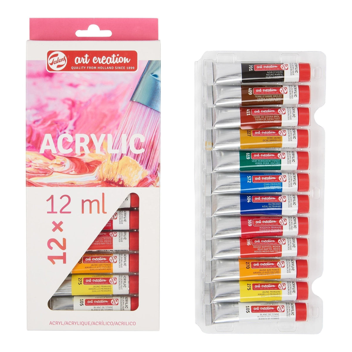 Royal Talens Art Creation Acrylic Color Set 12 ml - Isarttools