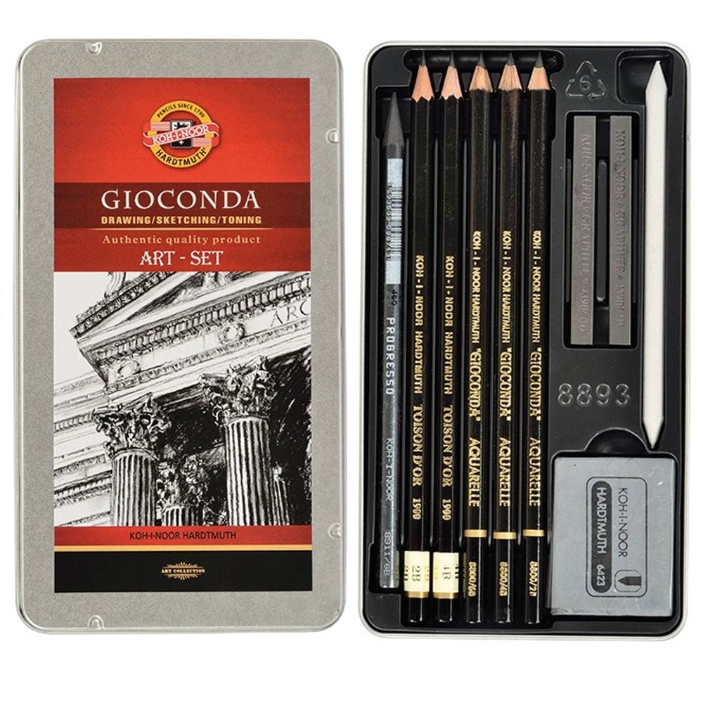 The Koh-I-Noor Gioconda 10 Sketching Set - Isarttools