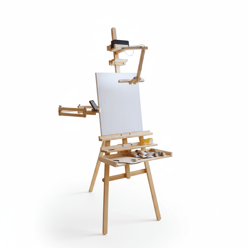 Wooden easel - إستاند خشب - Isarttools
