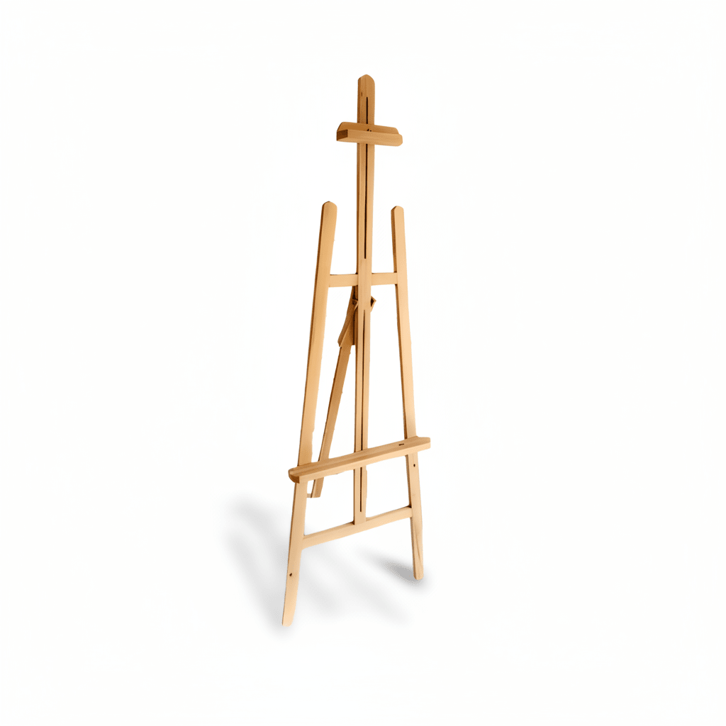 Wooden easel without additional - إستاند خشب بدون إضافات - Isarttools