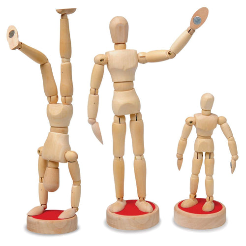 Wooden mannequin - مانيكان خشب - Isarttools