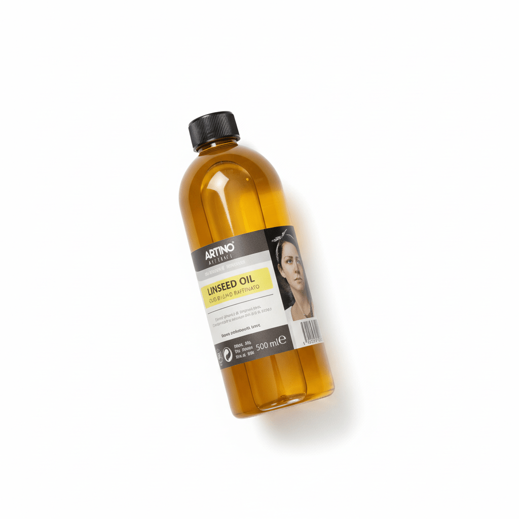 زيت بذر الكتان للرسم - 125 مل | Linseed Oil 125ml - Isarttools